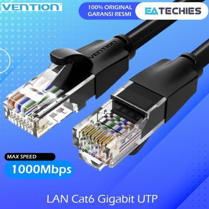 จัดส่งฟรี - [30M] Vention Cat6 LAN Cable 30 เมตร UTP Gigabit Ethernet RJ45 FTP