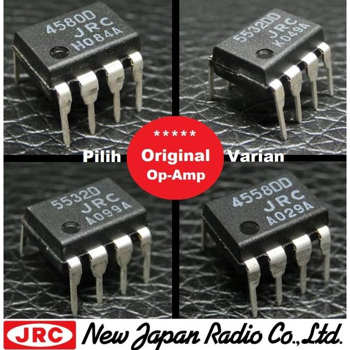 ต้นฉบับ IC JRC NJM NJM553DD NJM5532D NJM4580D NJM4558DD NE5532 4580 4558