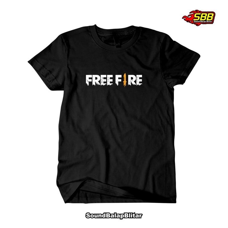 เสื้อยืดผู้ชาย Distro ล่าสุด Freefire เสื้อยืดสําหรับเล่นเกม Freefire Yc45