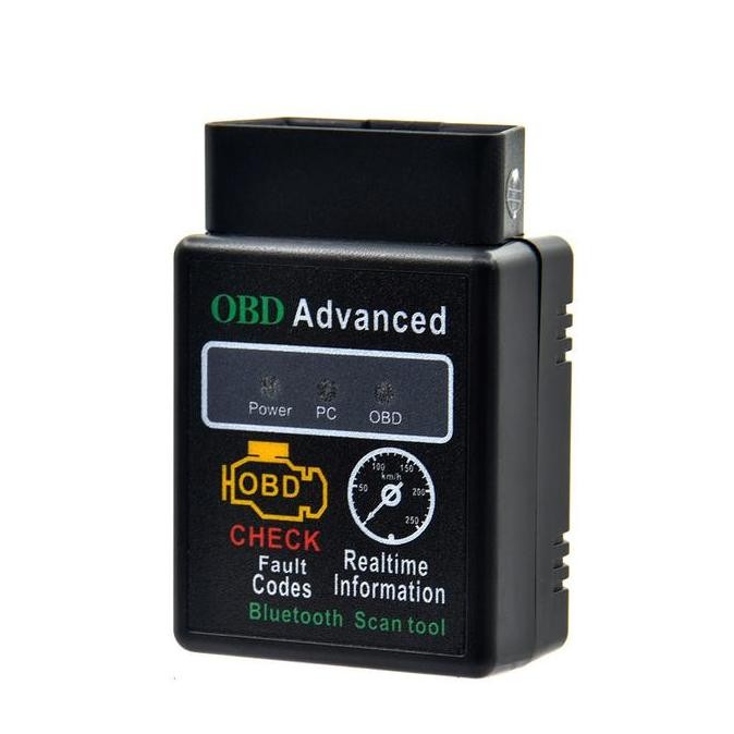 2015 ใหม่ Obd2 Ver 1.5 Elm327 Hh Obd Advanced Black Bluetooth Scanner