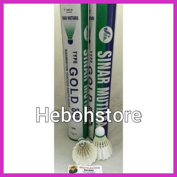 (SPORTS) SHUTTLECOCK/KOK SINAR MUTIARA GOLD 800 READY TO SHIP