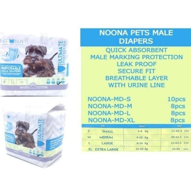 Pampers ผ้าอ้อมสุนัขตัวผู้ By Noona Pets