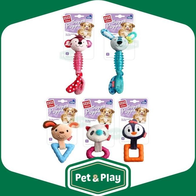 Gigwi Suppa Puppa Squeaker Inside Plush/ของเล่นสุนัข