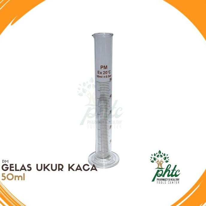 ถ้วยตวง Pm 50ml L 50ml ถ้วยตวงแก้ว L 50ml เครื่องมือวัดของเหลว