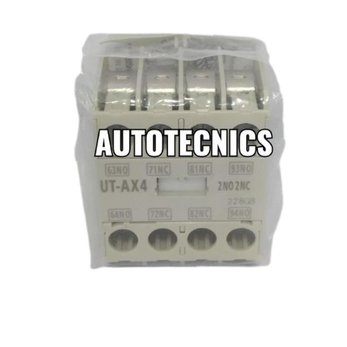 Mitsubishi Auxiliary Contact UT-AX4 2a2b 2NO 2NC