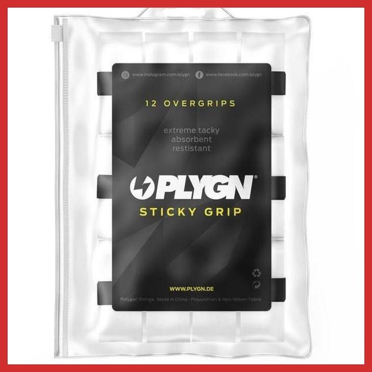 (PADEL) PLYGN STICKY TENNIS OVERGRIP - OVERGRIP TENNIS/BADMINTON/PADEL (NEW VIRAL CURRET SPORTS)