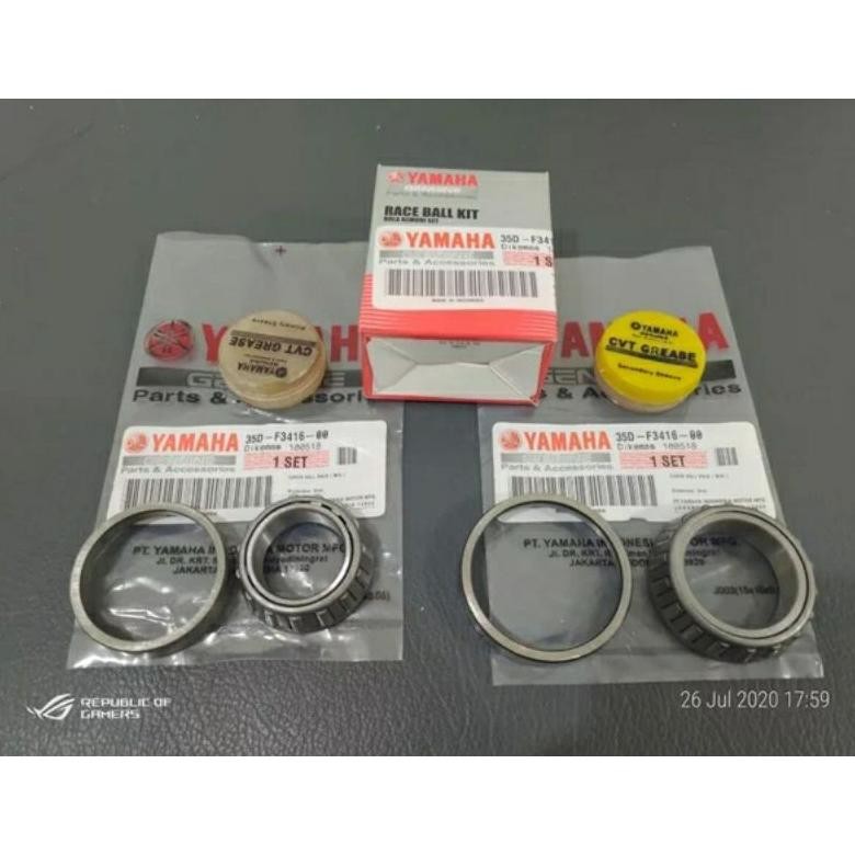 Um57 Rg-4 คอพวงมาลัยไม้ไผ่ Racing Yamaha Mio - Soul J M3 Sporty - Jupiter Z Mx Rx King Vega Bebek Ma