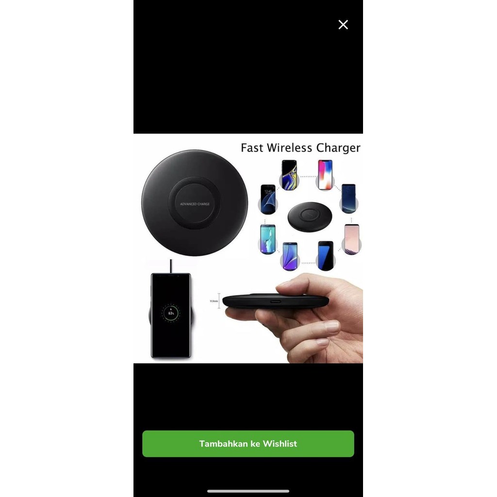 Bf888S ชาร์จไร้สาย Samsung Pd Fast Charging - S8 S9 Note 8 9 10 Dar-10