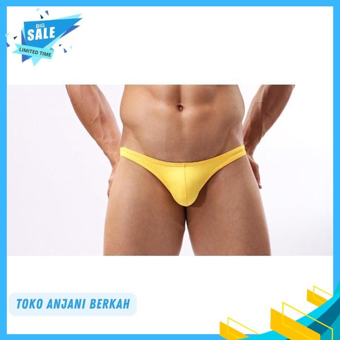 JOE MEN BRIEF MENS TRIANGLE UNDERWEAR - YELLOW JOEY / JOEY MEN BRIEF MENS TRIANGLE - สีเหลือง JOEY จ