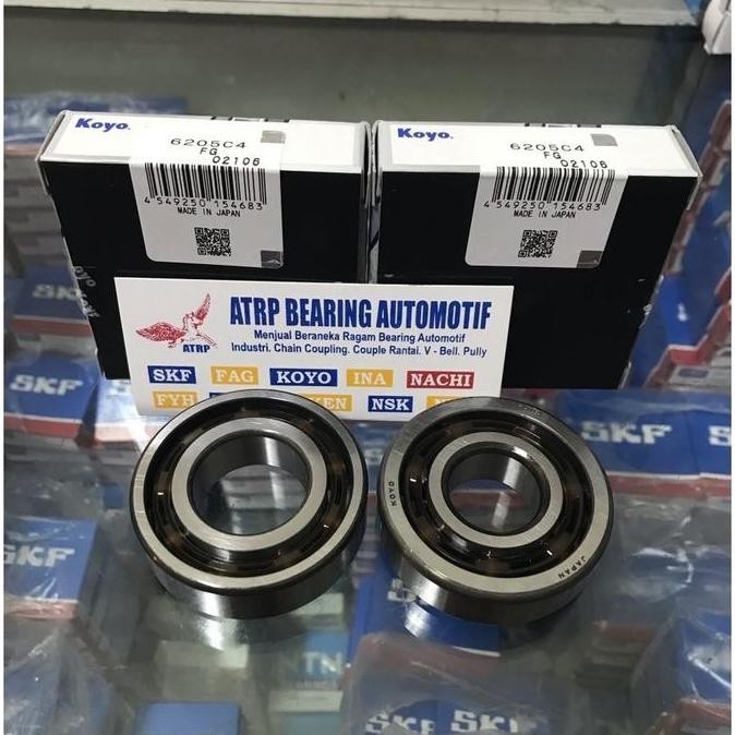 แบริ่งเพลาข้อเหวี่ยงรถจักรยานยนต์ F1Z F1Zr Force Satria 2-Stroke 6205 C4 Teflon Koyo