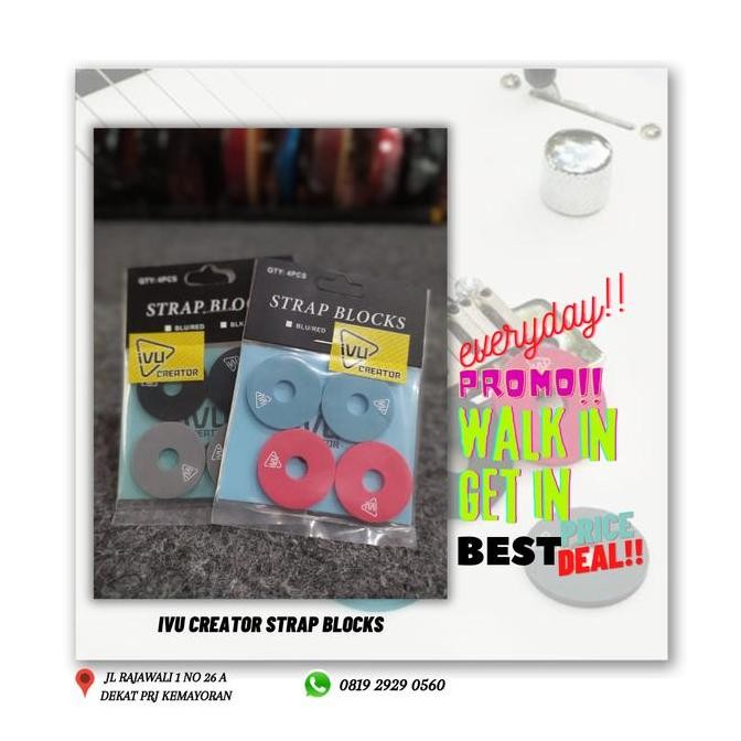 Original - สายนาฬิกา Ivu Creator Blocks สีดําและสีเทา - สายนาฬิกาดีไซน์แฟชั่นไม่ซ้ําใคร Bmj