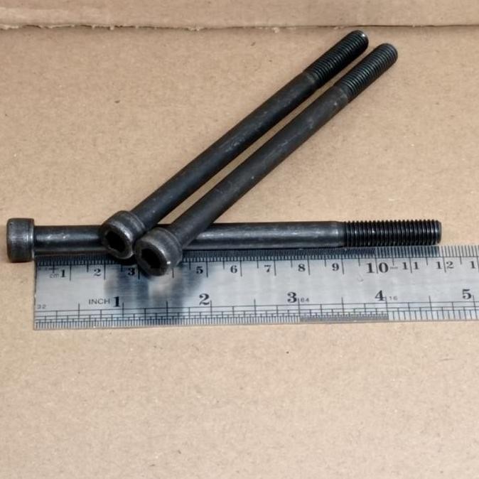 BOLT L M8X120 STEEL / M8 LENGTH 12 CM M8 X 120 KEY L 6MM GRADE 12.9 LIMITED