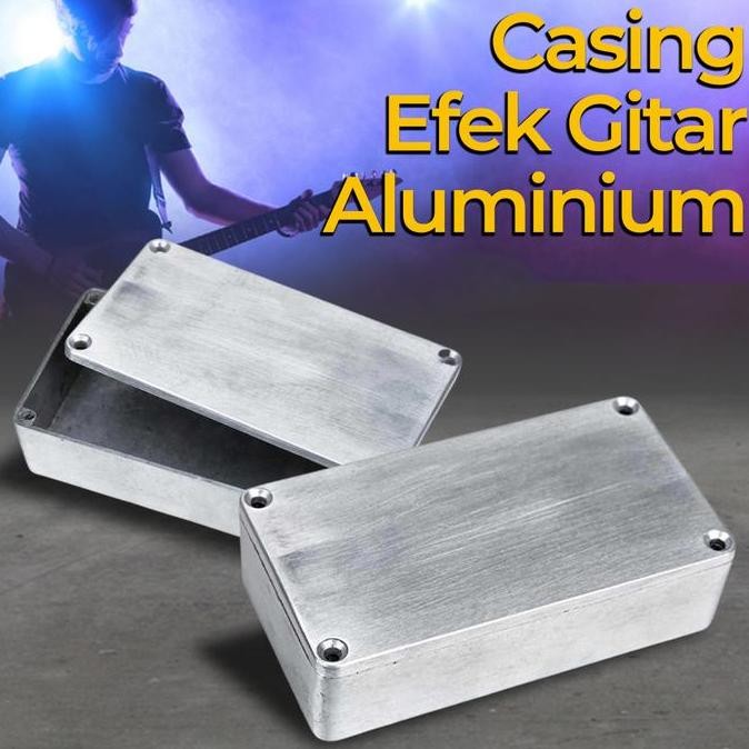 Available Xfdz Aluminium Metal Casing Box 1590BB Silver for Stomp Pedal