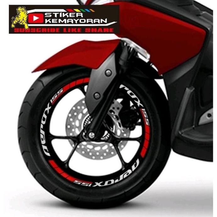 YAMAHA AEROX 155 สติ๊กเกอร์ RIM AEROX 155