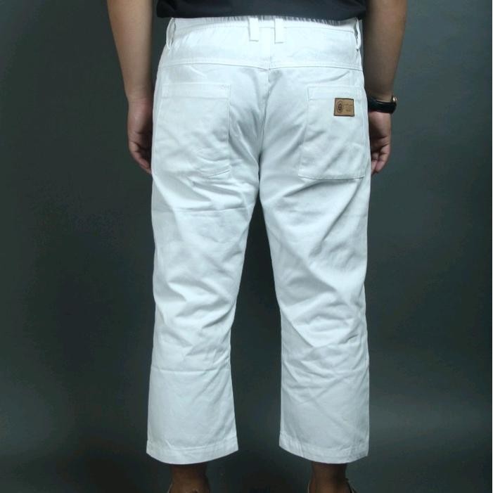 KH al amwa กางเกง sirwal สีขาว สําหรับผู้ชายมุสลิม ไซส์จัมโบ้ zuhair series แหวนผ้าใบ เย็นสบาย