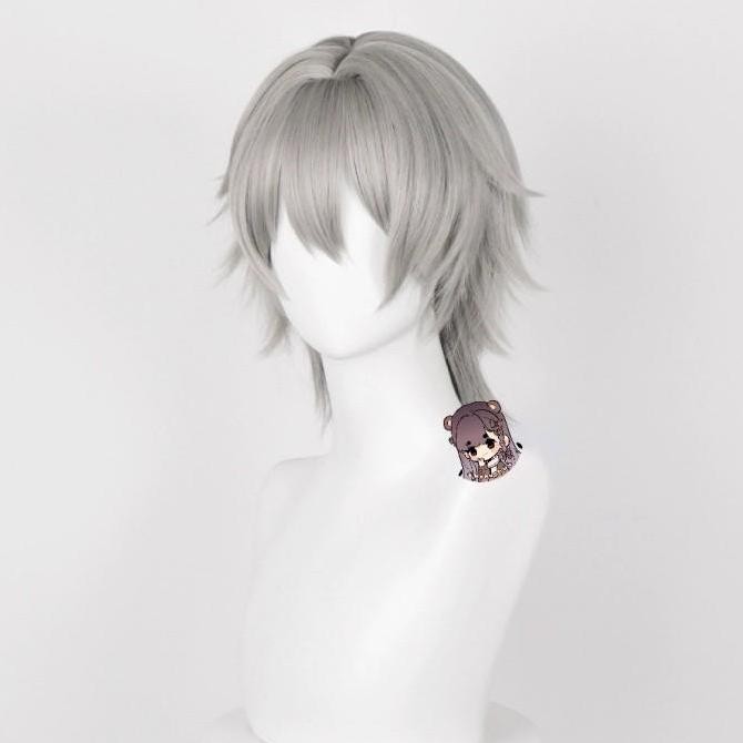 Ready Womanmey Wig - Mc Hsr Caelus Male Trailblazer Honkai Star Rail