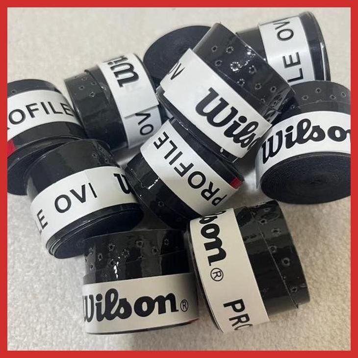 (PADEL) BLACK WILSON OVERGRIP / WILSON TENNIS CKET GRIP / BLACK WILS GRIP / PADEL GRIP (กีฬา VIRAL L