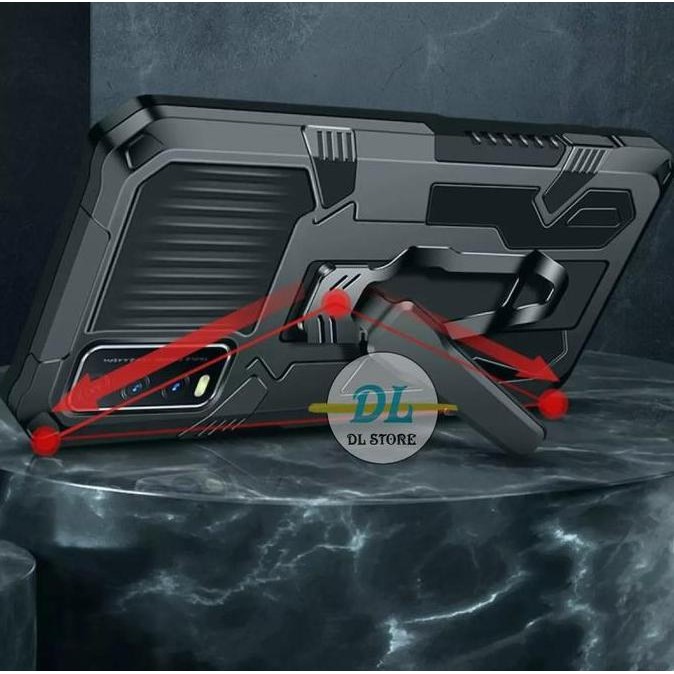 DT30 >> HP CASE สําหรับ VIVO Y51 | VIVO Y51A CASING STANDING BELT CLIP HARD CASE ROBOT NEW COVER TPU