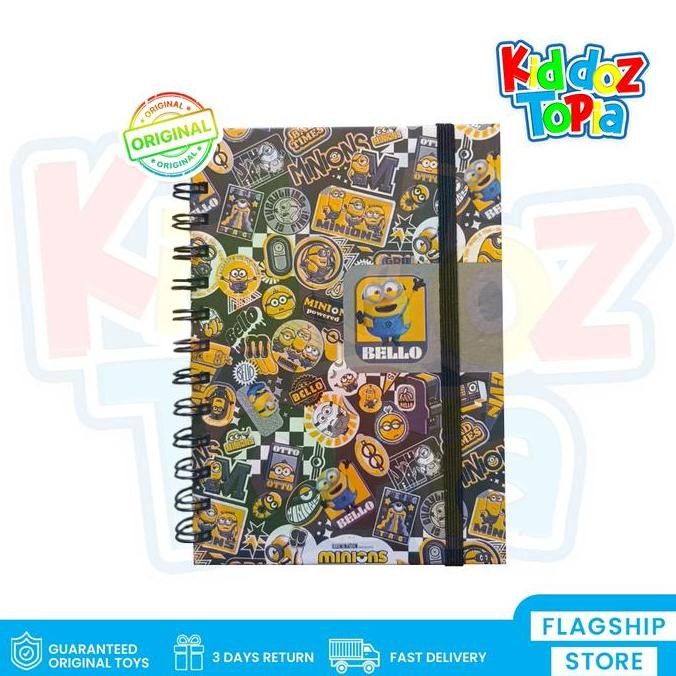 Adinata Minions B6 Notebook 2434-4817 - Notebook / Memo