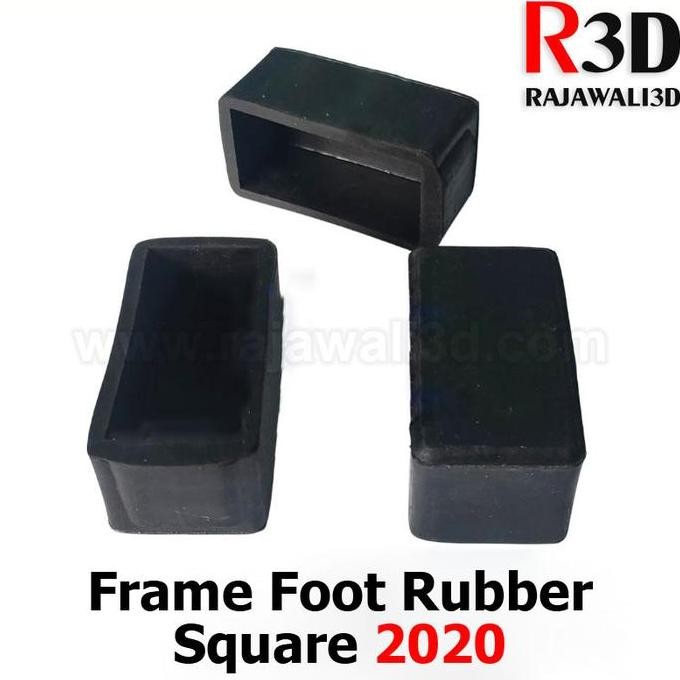 Up Rubber Feet Frame Hollow Aluminium Profile 2020