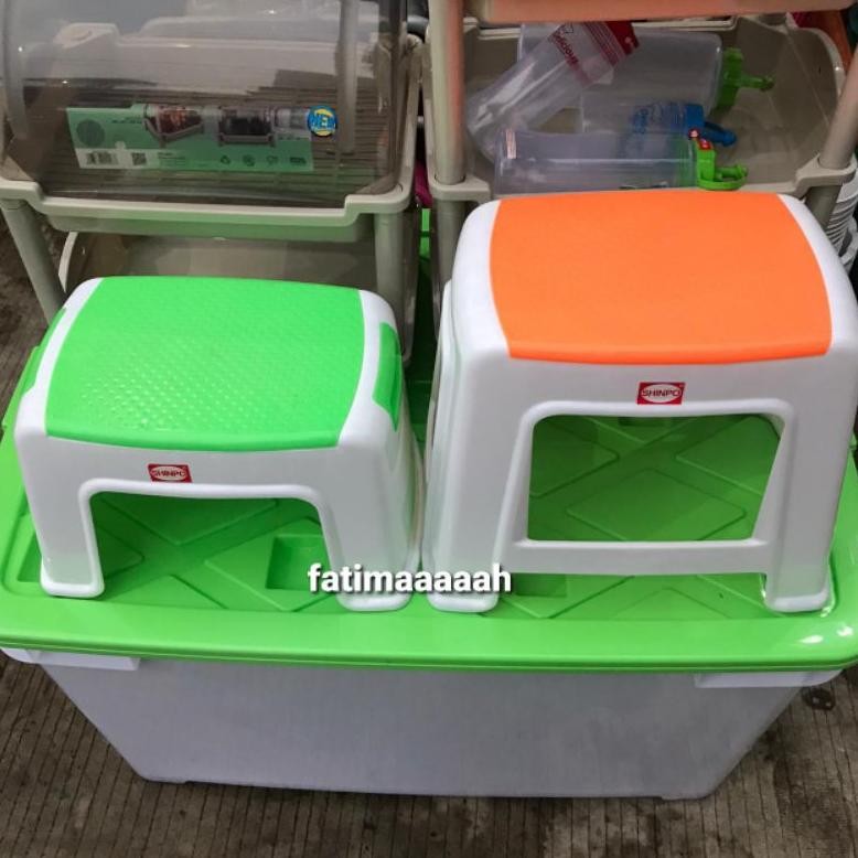 Shinpo สตูลนั่งยองเด็กอเนกประสงค์ที่นั่งกันลื่น Romeo Amando สตูล Spo 190 290