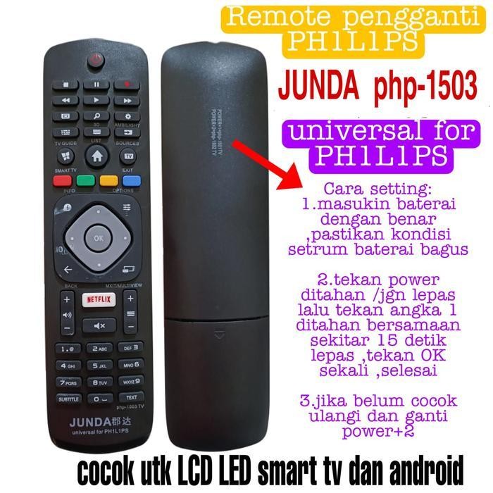Philips Smart TV Remote Philips Led Smart TV Remote Junda Php-1501