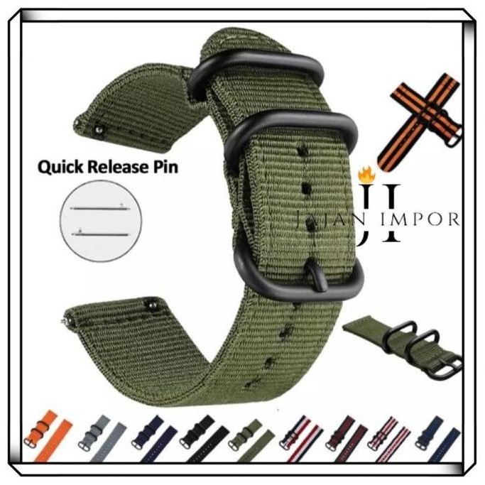 Original - Nato Universal Quick Release Nylon Strap 18Mm - สายนาฬิกาผ้าที่แข็งแกร่ง