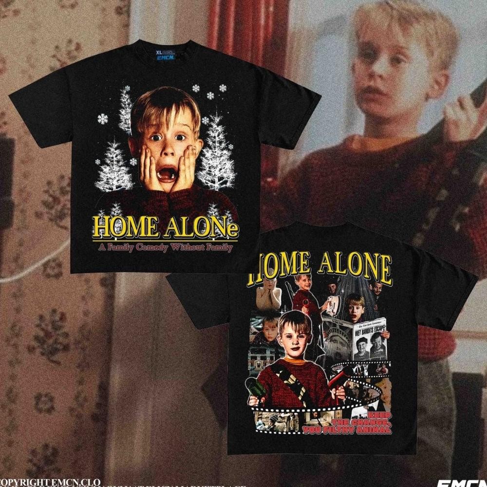 เสื้อยืด Emcn Oversize Movie Tee Home Alone