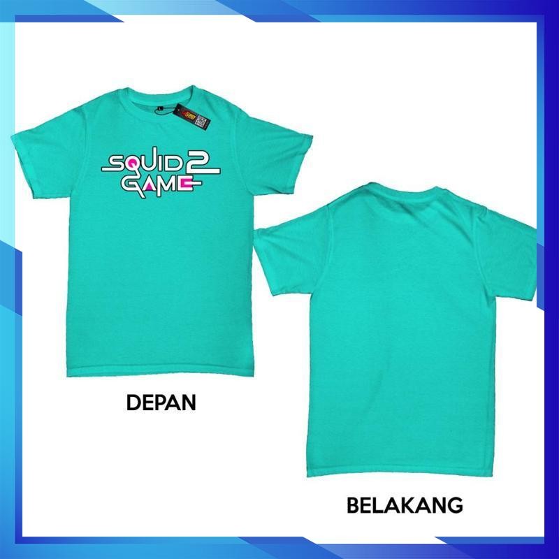 KATUN Viral Squid Game 2 Distro Cotton Kids T-Shirt Xb88