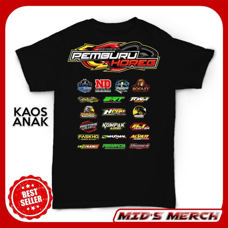 KATUN เสื้อยืดเด็กคุณภาพระบบเสียง Hunter Horeg Series 2 Cotton Distro Cy88