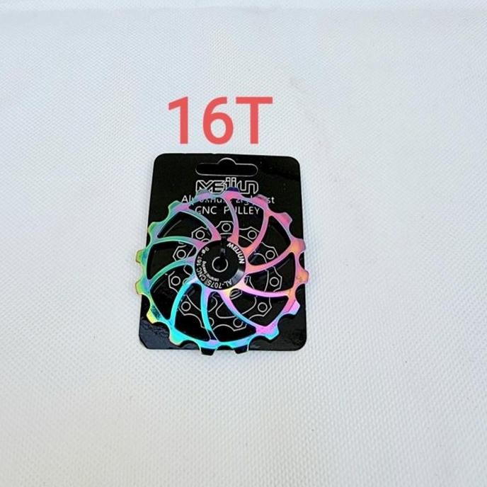 Meijun Pullay Rd Ceramic 16T Pulley 16T Bearing Ceramic