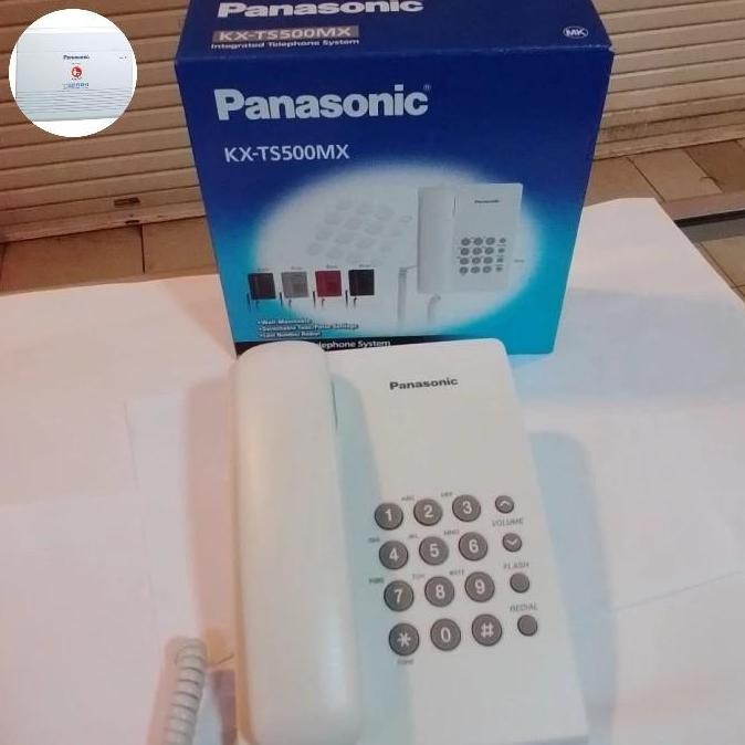 โทรศัพท์ Panasonic KX-TS500MX สีขาว