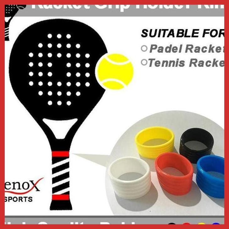 (PADEL) RUBBER BAND สําหรับ CKET GRIP RETAINER PADEL และ TENNIS RING RUBBER GRIP CKET PADEL และ TENN
