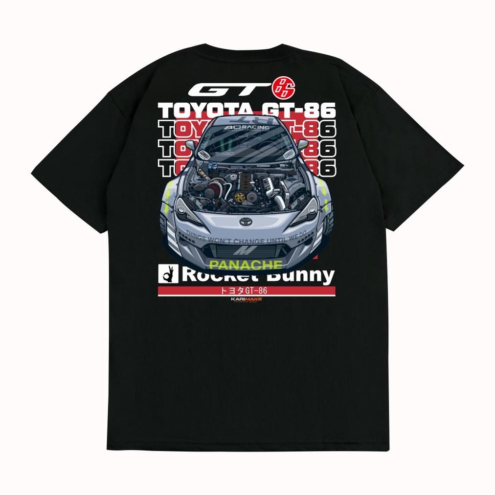 Limited Karimake รถเสื้อยืด Toyota Ft86 Gt86 Ft 86 Gt 86 Jdm ยานยนต์เสื้อยืด
