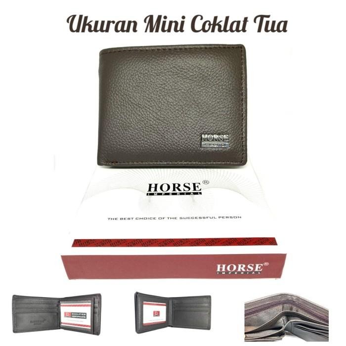 กระเป๋าสตางค์ผู้ชายหนังแท้ Imperial Horse Black