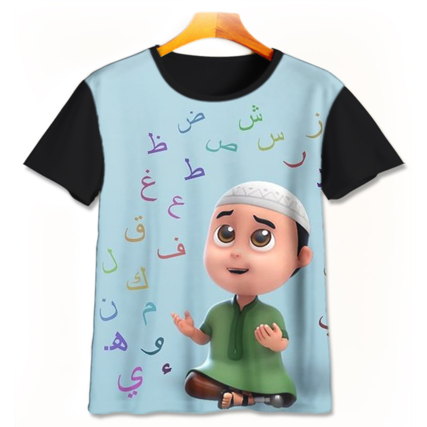 เสื้อยืดเด็กการ์ตูน 3D น่ารัก - เสื้อยืดพิมพ์ลายการ์ตูน Nussa Rara Nusara-9-designWD Limited Edition