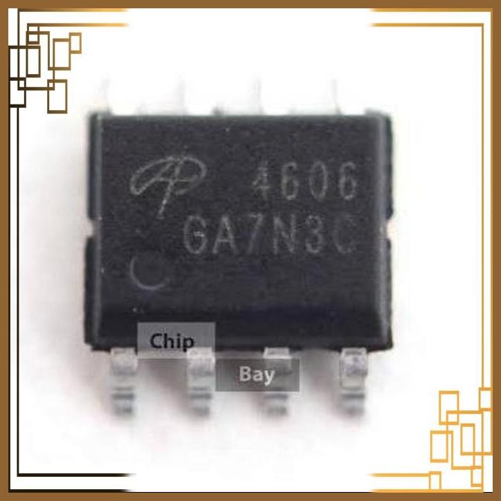 [SRE] 4606 AO4606 4606A Alpha Omega IC Mosfet SMD Dual N+P Channel Sop-8