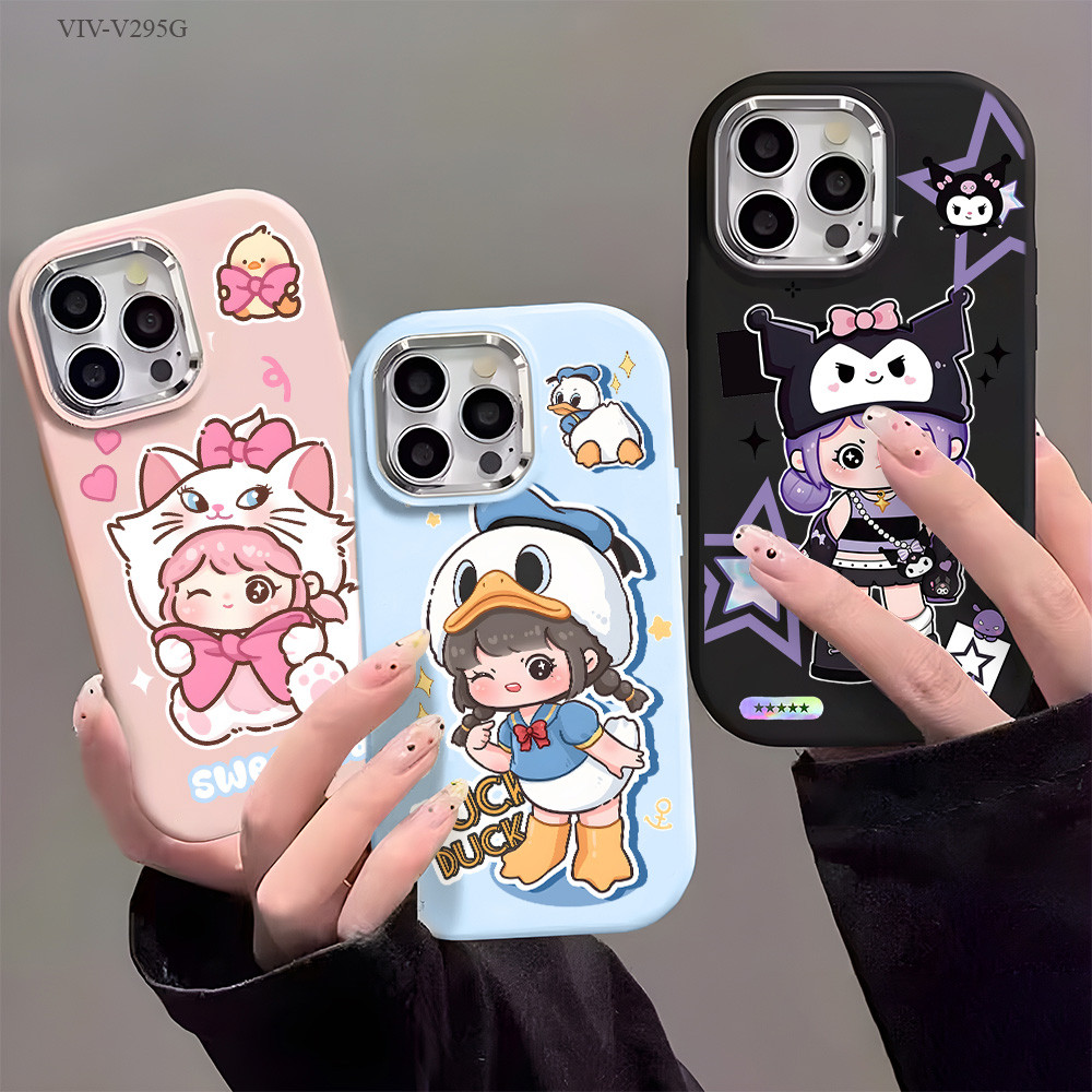 HPเคสโทรศัพท์สําหรับVIVO V40 V29 V23 V30 Y36 Y27 Y27S Y100 Y03 Y18 Y02 Y02T Y22 Y19S Y20 Y20S Y21 Y2