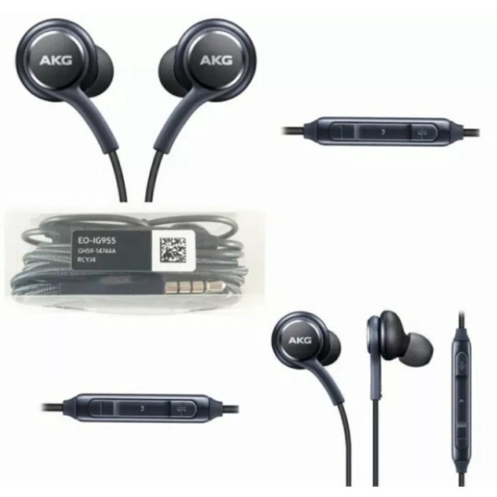 ชุดหูฟังหูฟัง Hf แฮนด์ฟรี Samsung S8 + ดีไซน์พร้อมโดย Akg Original