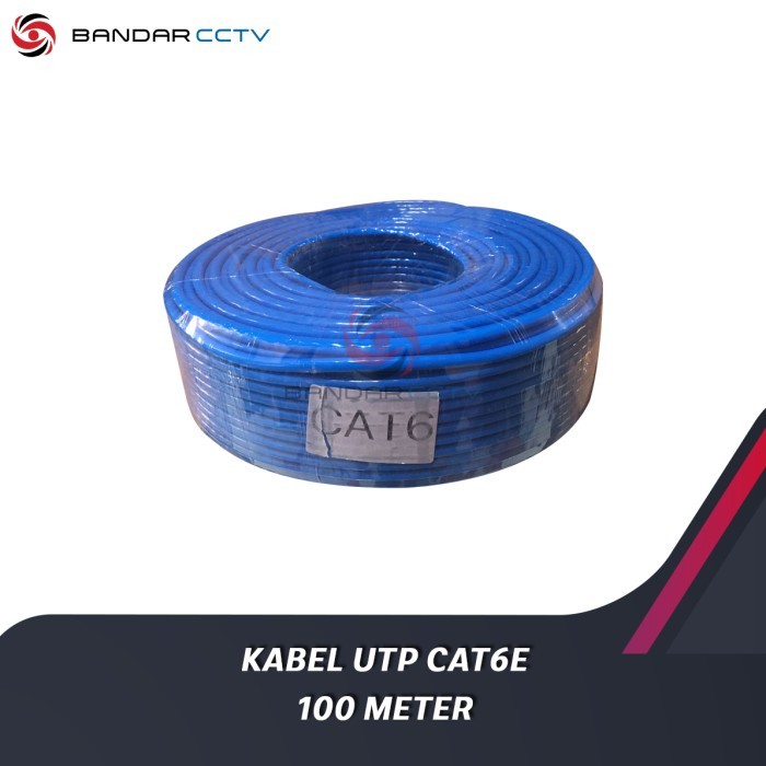 จัดส่งฟรี - สาย LAN UTP CAT6E สายเคเบิลเครือข่าย 100 เมตร