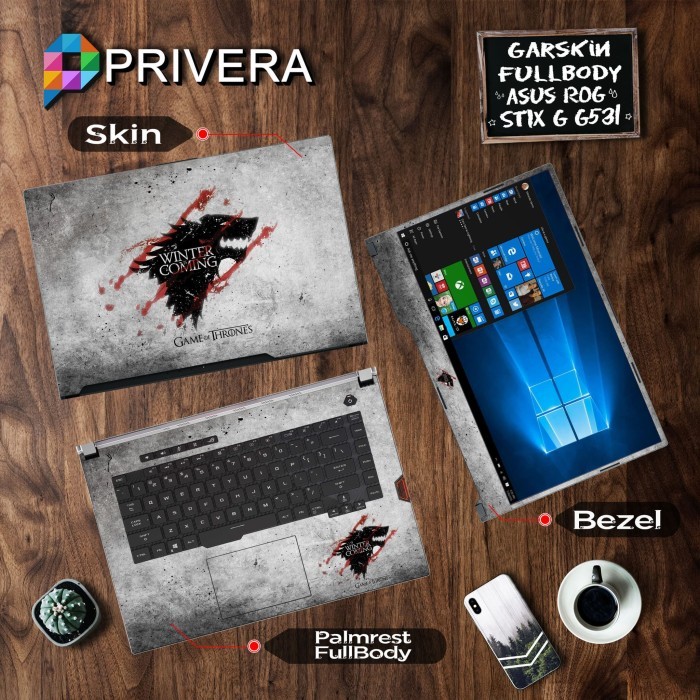 จัดส่งฟรี - Garskin Laptop Skin Asus ROG STRIX G531GD-I705G6T G531GT-I765G1T FB