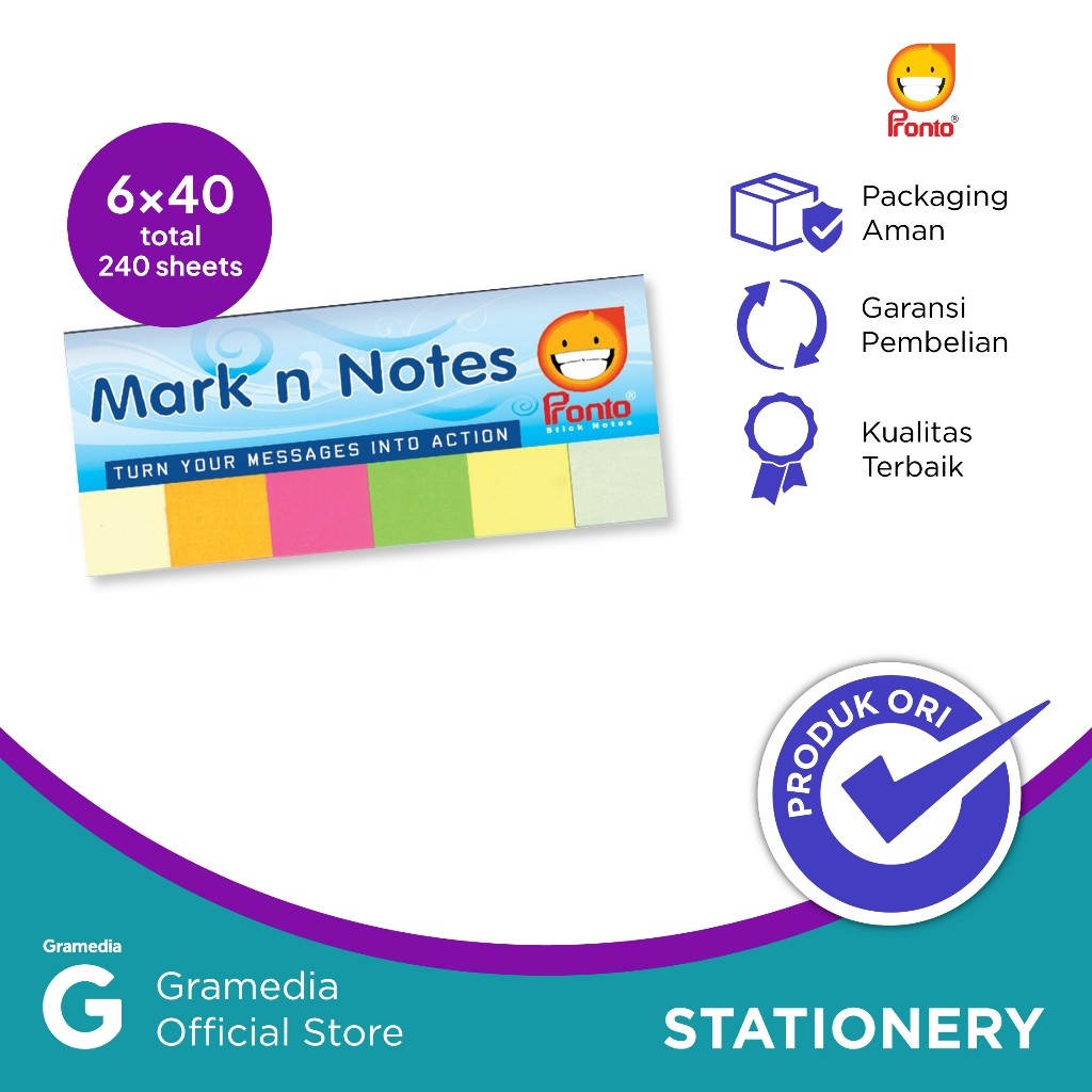 Pronto Sticknotes Mark & Note