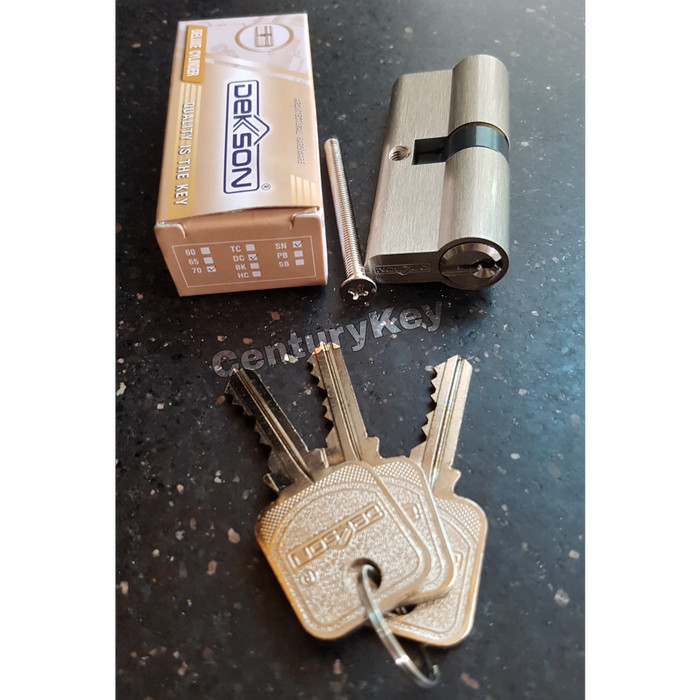 กระบอก Dekkson CYL DC DL 70 mm SN Dekson 70mm ล็อคประตูกระบอก