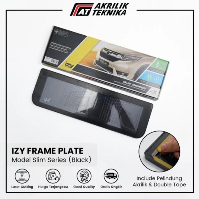 ล่าสุด Mika Izy Number Plate Holder/ Izy Brand Car Number Plate Mica Holder