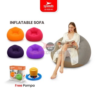 SPEEDS Sofa Angin Beanbag Squishy Inflatable Sofa Tiup Angin Lazy Bag Outdoor indoor 020-41