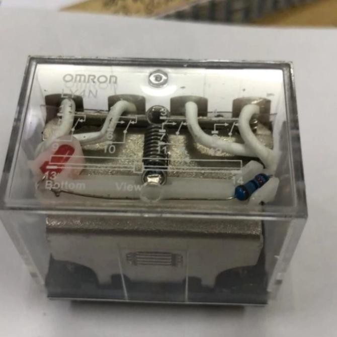 รีเลย์ Ly4N 48Vdc+Socket ต้นฉบับ Omron