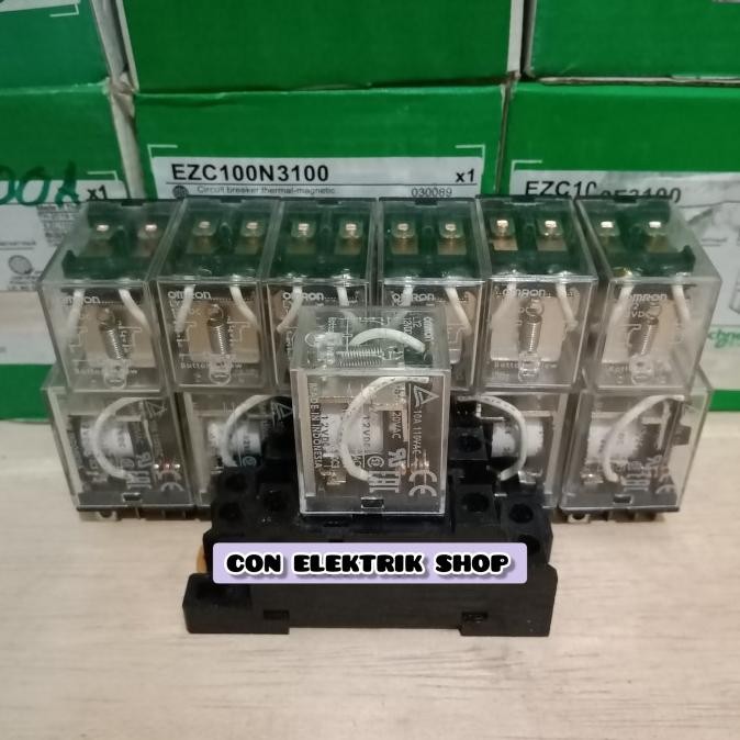 ต้นฉบับ OMRON LY2 12VDC RELAY + ซ็อกเก็ต
