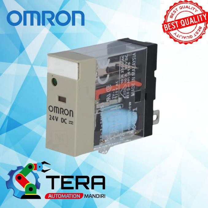 OMRON G2R-1-SND 24VDC RELAY + ซ็อกเก็ต P2RF-05-E RELAY