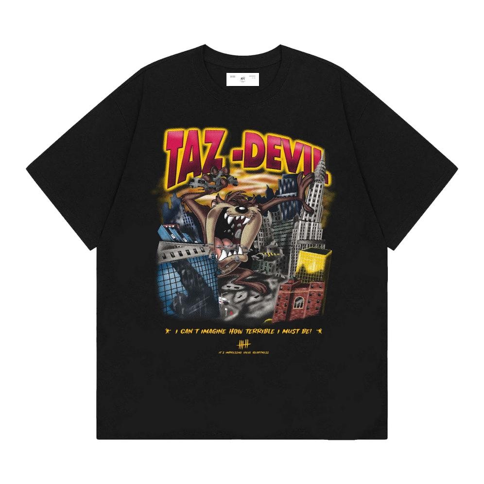 เสื้อยืด The Taz Mania Black Tees