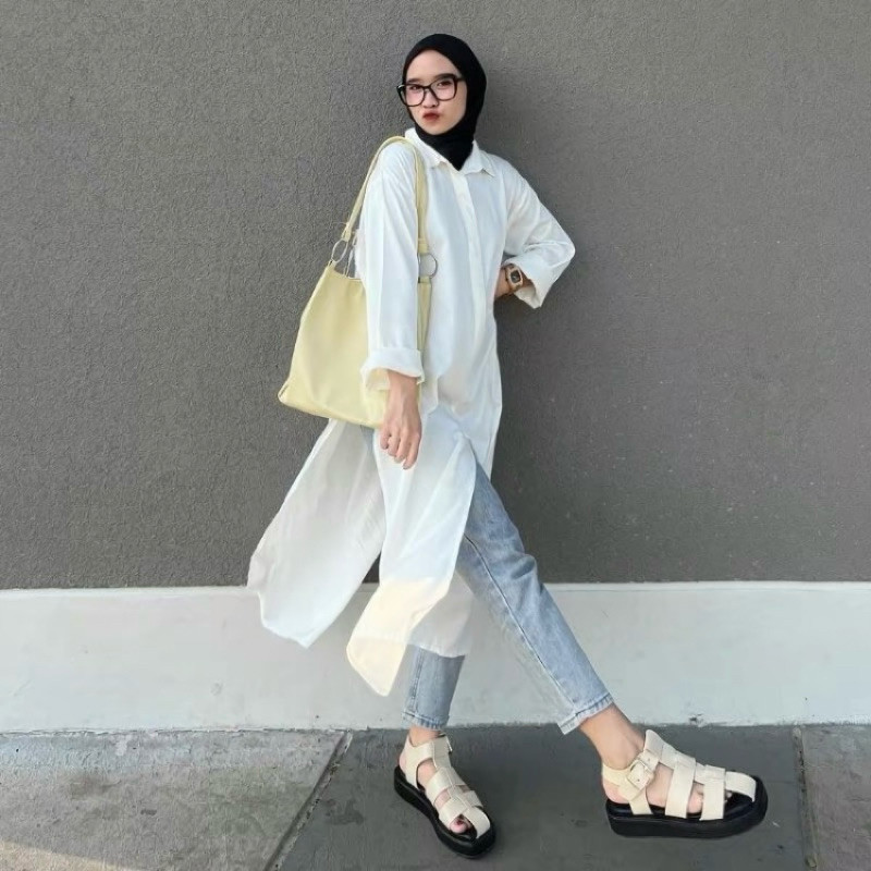 KEMEJA แฟชั่นมุสลิมวัยรุ่นเสื้อ Bj Kondangan Kekian Girls Tops นําเข้า Tuunik ล่าสุด 2025 ล่าสุดผู้ห